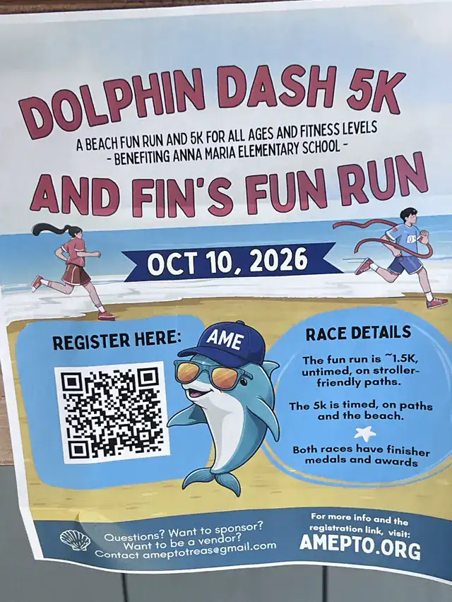Dolphin Dash 5K Returns to Coquina Beach