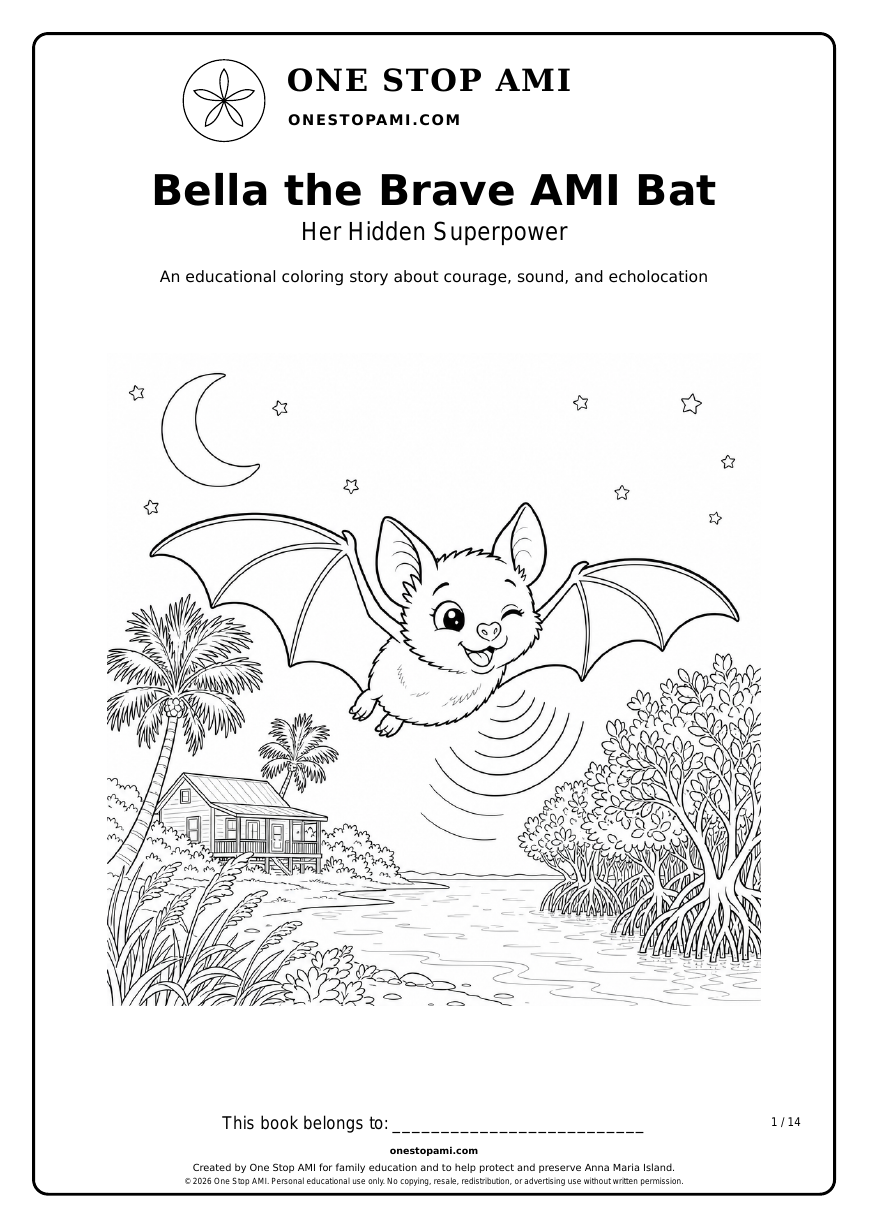 Cover preview of Bella the Brave AMI Bat