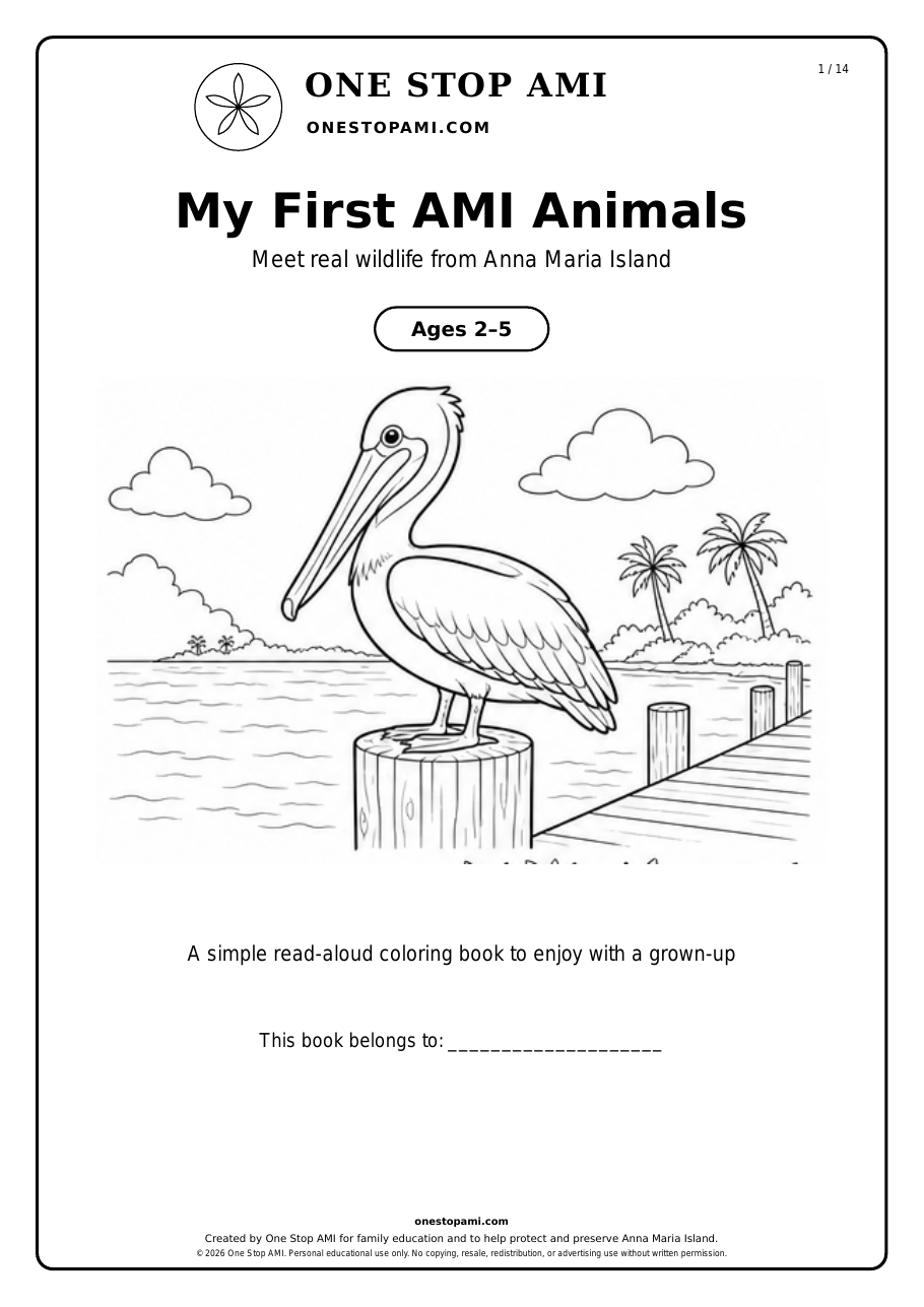 Cover preview of My First AMI Animals