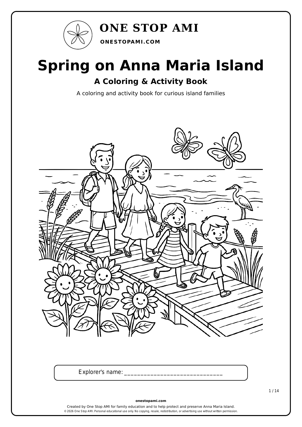 Cover preview of Spring on Anna Maria Island